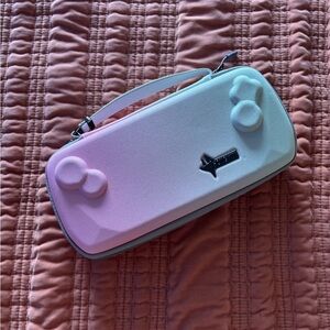 Pastel Pink and White Handbag